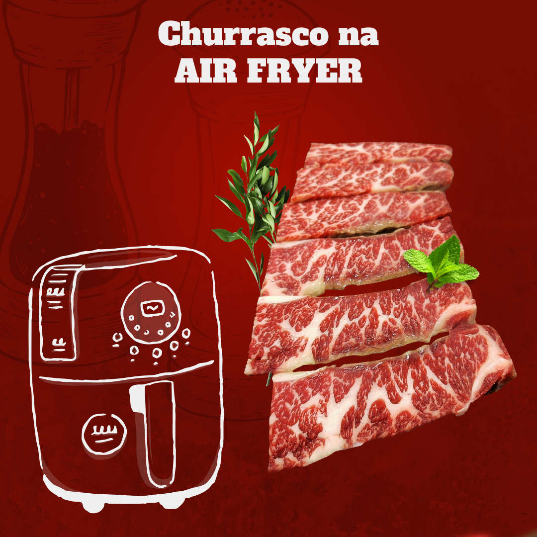 CHURRASCO NA AIR FRYER