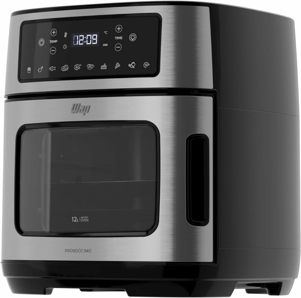 WAP Fritadeira Elétrica Air Fryer Oven Digital 12 Litros